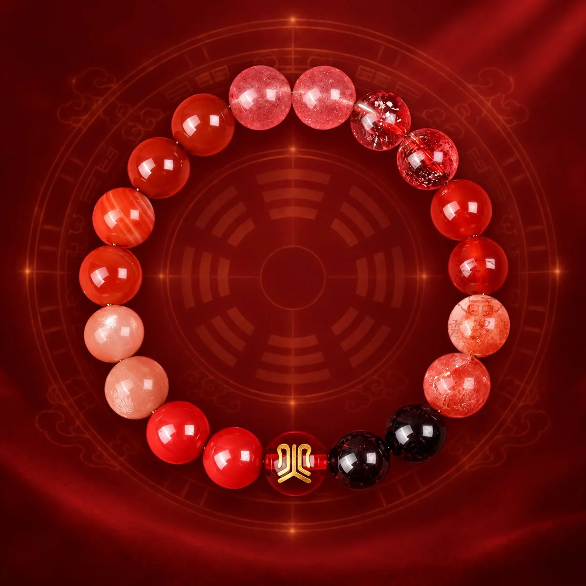 Crimson Fire Bracelet — design reference