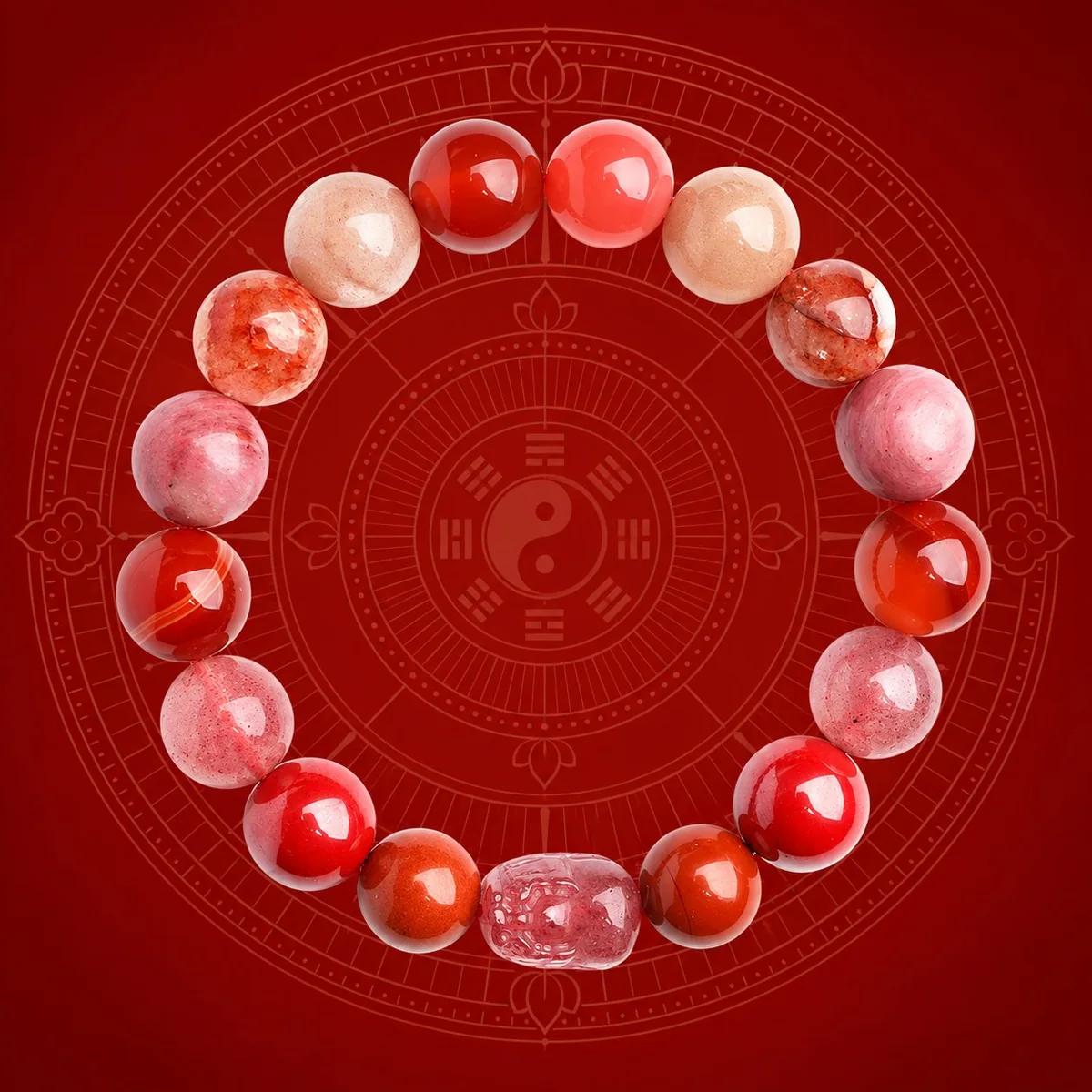 Crimson Pixiu Bracelet — design reference