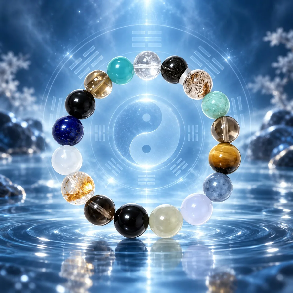 Five Elements Harmony Bracelet — design reference