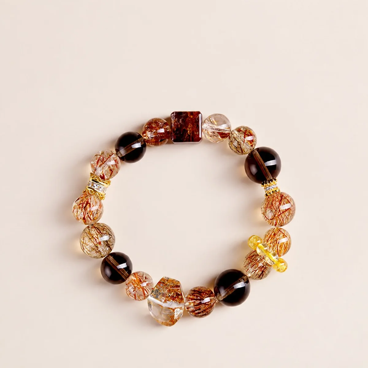Golden Rutilated Bracelet — design reference