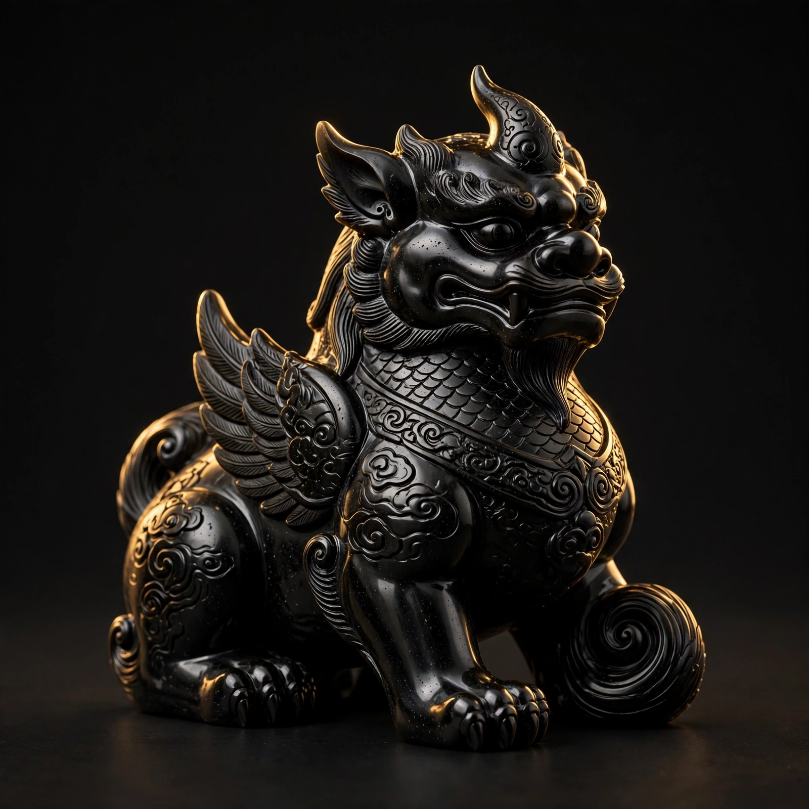 Pixiu Guardian Statue — design reference