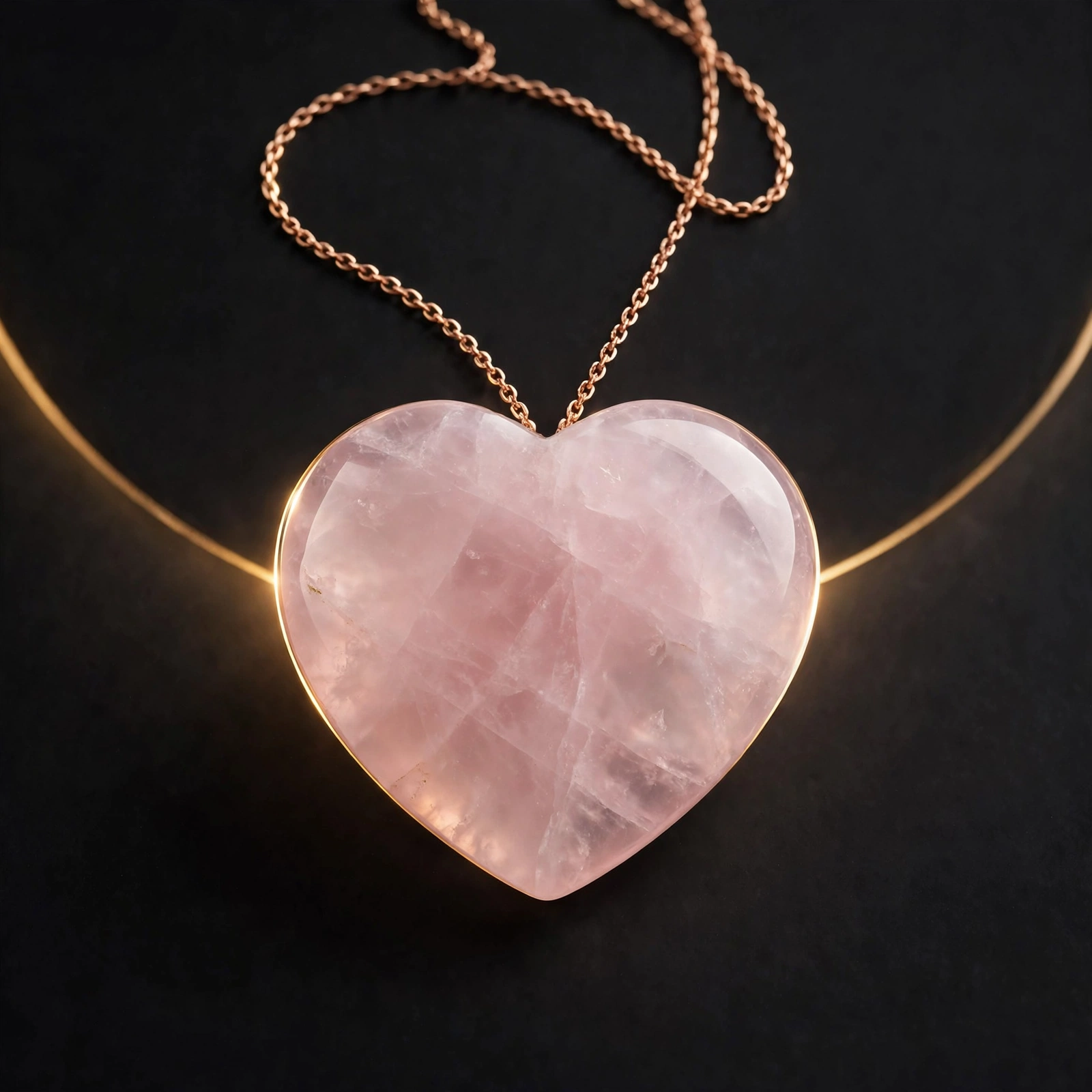 Rose Quartz Pendant — design reference